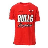 T-shirt Rouge Garçon NBA Chicago Bulls pas cher