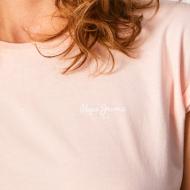 T-shirt Rose Femme Pepe Jeans Bloom vue 3