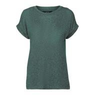 T-Shirt Vert Foncé Femme Vero Moda Brianna