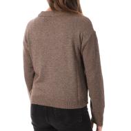 Pull Marron Femme Vero Moda Storm vue 2