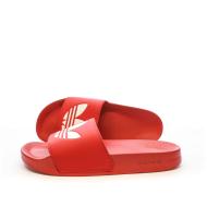 Claquettes Rouge Homme Adidas Adilette Lite pas cher