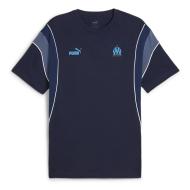 OM T-shirt Bleu Homme Puma 23/24 774068 pas cher