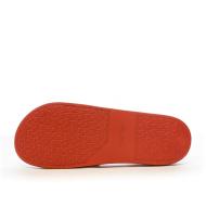 Claquettes Rouges Homme Calvin Klein Jeans Slide Rubber vue 2