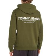 Sweat à Capuche Kaki Homme Tommy Hilfiger Entry Grap vue 2