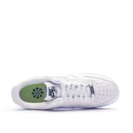 Baskets Blanches Femme Nike Air Force 101 vue 4