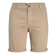 Short Chino Beige Garçon JACK & JONES 1225611 pas cher