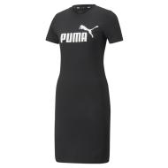 Robe Noire Femme Puma Ess Slim