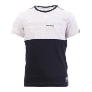 T-shirt Marine/Gris Garçon Teddy Smith Gordon