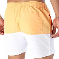 Short de bain Orange/Blanc Homme Calvin Klein Jeans KM0KM00994 vue 2