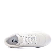 Chaussures Blanches en cuir femme TBS Brandy vue 4