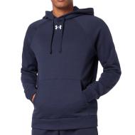 Sweat à capuche Marine Homme Under Armour Rival 1379757 pas cher