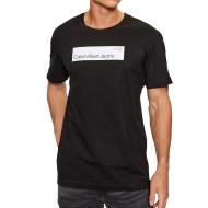 T-shirt Noir Homme Calvin Klein Jeans Hyper Real