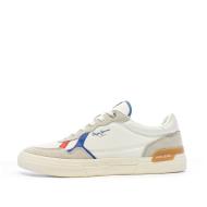 Baskets Blanches/Grises Homme Pepe jeans Kenton pas cher