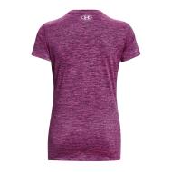 T-Shirt Violet femme Under Armour Twisted Tech vue 2