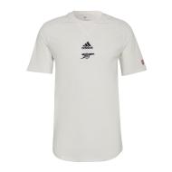 Arsenal T-shirt Blanc Homme Adidas Travel pas cher