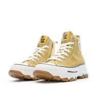 Baskets Jaune Femme Refresh Lona vue 6