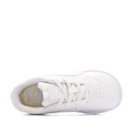 Baskets Blanches Fille Puma Cali Sport vue 4