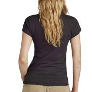 T-shirt Noir Femme G-Star Raw D24714 vue 2