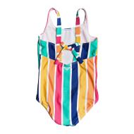 Maillot de Bain Rayures Multicolores 1 Pièce Fille Roxy MAUI vue 2