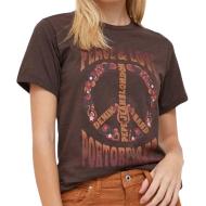 T-shirt Marron Femme Pepe jeans Cala pas cher