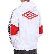 Blouson blanc homme Umbro Street Pop Over vue 2