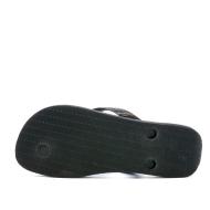 Tongs Noir Mixte Havaianas Logomania vue 2