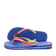 Tongs Bleu/Jaune Homme Havaianas Brasil Mix