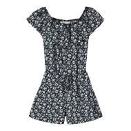 Combi-short Noir Fille Name it Naya