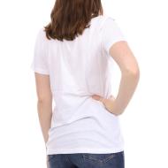 T-Shirt Blanc Femme Diesel Roc vue 2