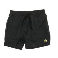 Short De Bain Noir Homme Sergio Tacchini Swim pas cher