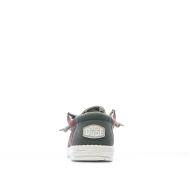 Chaussures Rouge Homme Hey Dude Wally Sox Triple Needle vue 3