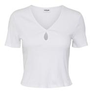 T-shirt Blanc Femme Noisy May Maya pas cher