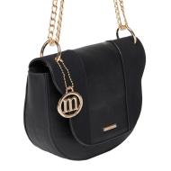 Sac bandoulière Noir Femme Manoukian Allan vue 3