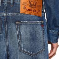 Jean Carrot Bleu Homme Diesel D-vider vue 3