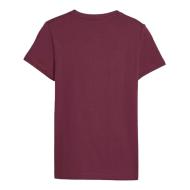 T-shirt Bordeaux Fushia Fille Puma Tee vue 2