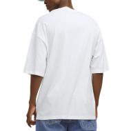 T-shirt Uni Blanc Homme Jack & Jones Charge vue 2