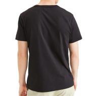 T-shirt Noir Homme Dockers Original vue 2