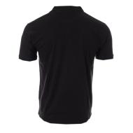 Polo Noir Homme RMS26 Micromotif vue 2