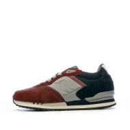 Baskets Bordeaux/Marine Homme Pepe jeans London Awake pas cher