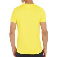 T-shirt Jaune Homme Tommy Hilfiger MW0MW11797 vue 2