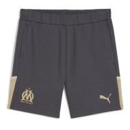 OM Short Noir/Doré Homme foot Puma 2023/2024 pas cher