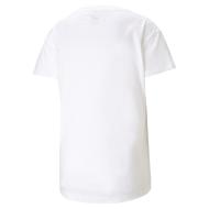 T-shirt Blanc Femme Puma Tee vue 2