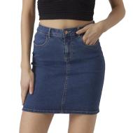 Jupe Bleu Femme Vero Moda Denim pas cher