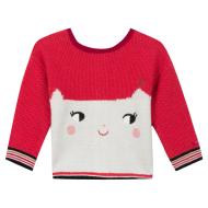 Gilet Rouge Bébé/Fille Catimini CR18023 pas cher