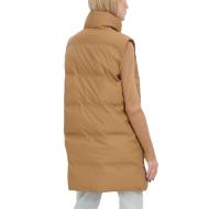 Doudoune sans manche Marron Femme Vero Moda Coated TGY vue 2