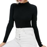 Pull Noir Femme JDY Highneck