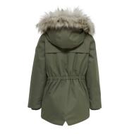 Parka Kaki Fille Kids Only Gliva vue 2