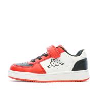 Baskets Blanc/Rouge Garçon KAPPA Malone