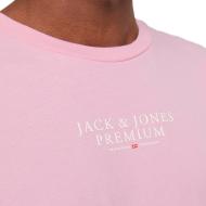 T-shirt Rose Homme Jack & Jones Bluarchie vue 3