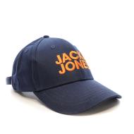 Casquette Marine/Orange Homme Jack & Jones Jacgall vue 2